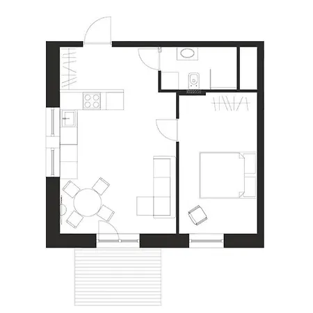 Appartamento Cozy Apple Garden With Terrace Tartu